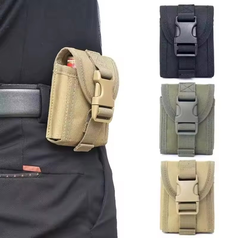 Edc Able Carry - กระเป๋าใส่บุหรี่อเนกประสงค์สำหรับกิจกรรมกลางแจ้ง กระเป๋า MOLLE ขนาดเล็กสำหรับเก็บของ พกพาสะดวก เหมาะสำหรับกีฬา