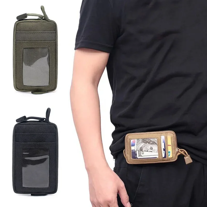 Edc Carry Fanny Pack - กระเป๋าคาดเอว EDC แบบยุทธวิธี สำหรับกิจกรรมกลางแจ้ง ใส่กุญแจ กระเป๋าสตางค์