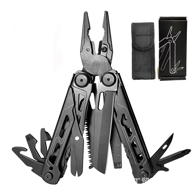 Edc Carry Pliers - คีมพับสำหรับใช้งานกลางแจ้ง คีมอเนกประสงค์สำหรับตั้งแคมป์ ตกปลา พกพาประจำวัน EDC เครื่องมืออเนกประสงค์ระดับมืออาชีพ