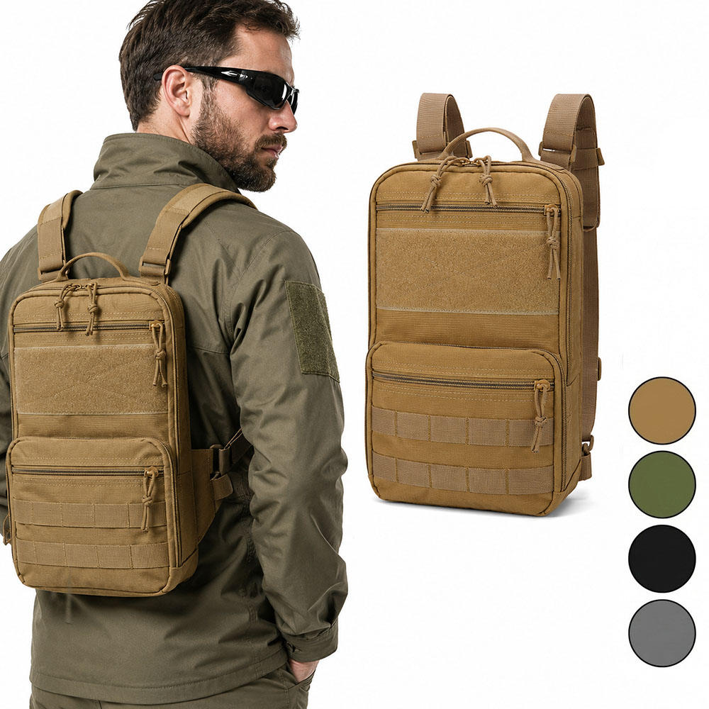 Edc Carry Kit - กระเป๋าเป้สะพายหลัง MOLLE แบบยุทธวิธี กันน้ำ ถอดประกอบได้ สำหรับกิจกรรมกลางแจ้ง
