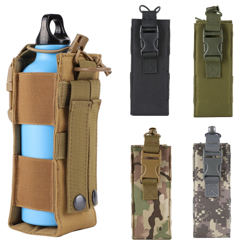 Edc Carry Holster - กระเป๋าใส่ขวดน้ำแบบ Molle สำหรับกิจกรรมกลางแจ้ง กีฬา ขี่จักรยาน ตั้งแคมป์