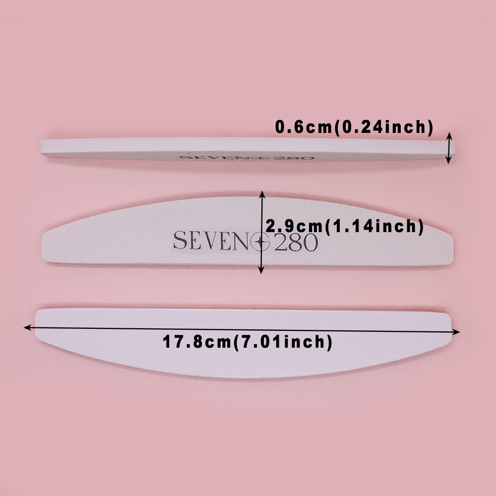 ตะไบเล็บแบบโค้ง 12 ชิ้น 240 #  - Nail File Titanium บทวิจารณ์และราคา