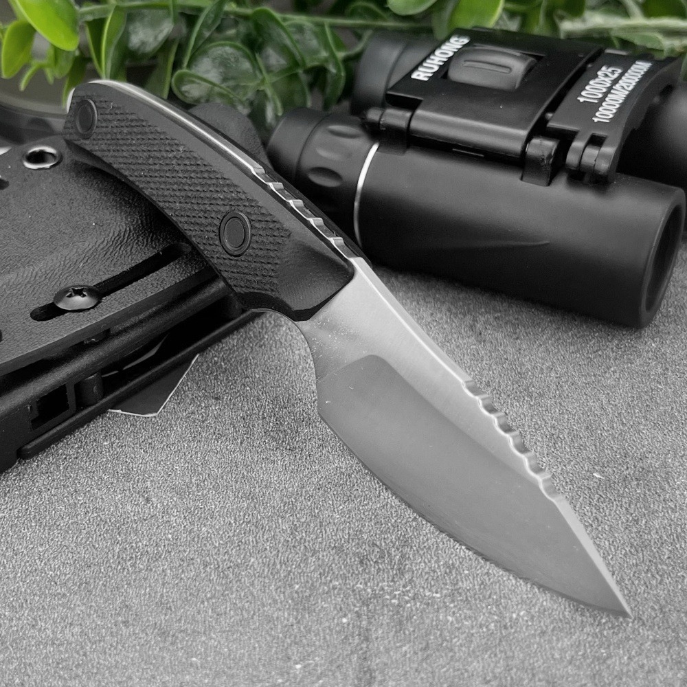 มีดใบตายขนาดกะทัดรัด 662 ใบมีด - Edc Fixed Blade Deep Carry บทวิจารณ์และราคา