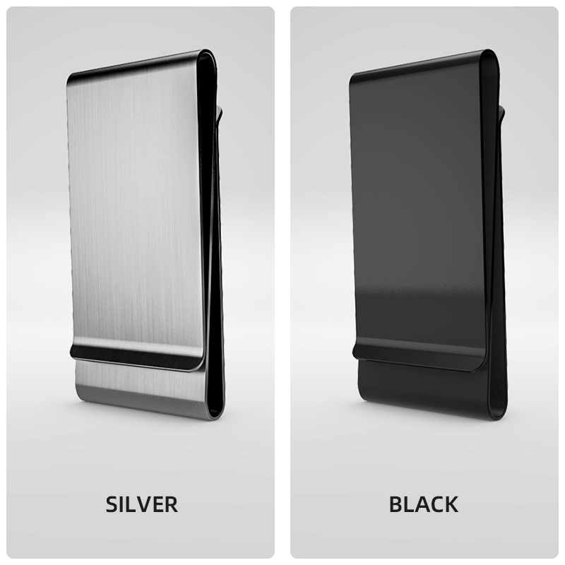 QOONGสแตนเลสสตีลคู่ผู้ชายผู้หญ - Money Clip Magnetic บทวิจารณ์และราคา