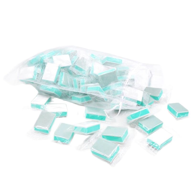 50 ชิ้น/ถุง บล็อกขัดเล็บสองด้า - Nail File Titanium บทวิจารณ์และราคา