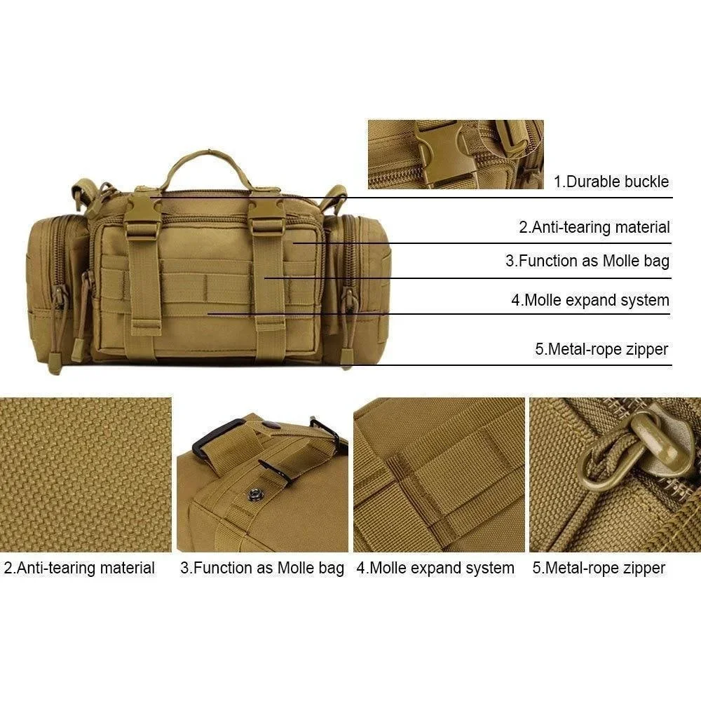กระเป๋าคาดเอวแบบดัฟเฟิล ระบบโม - Edc Carry Bag For Men บทวิจารณ์และราคา