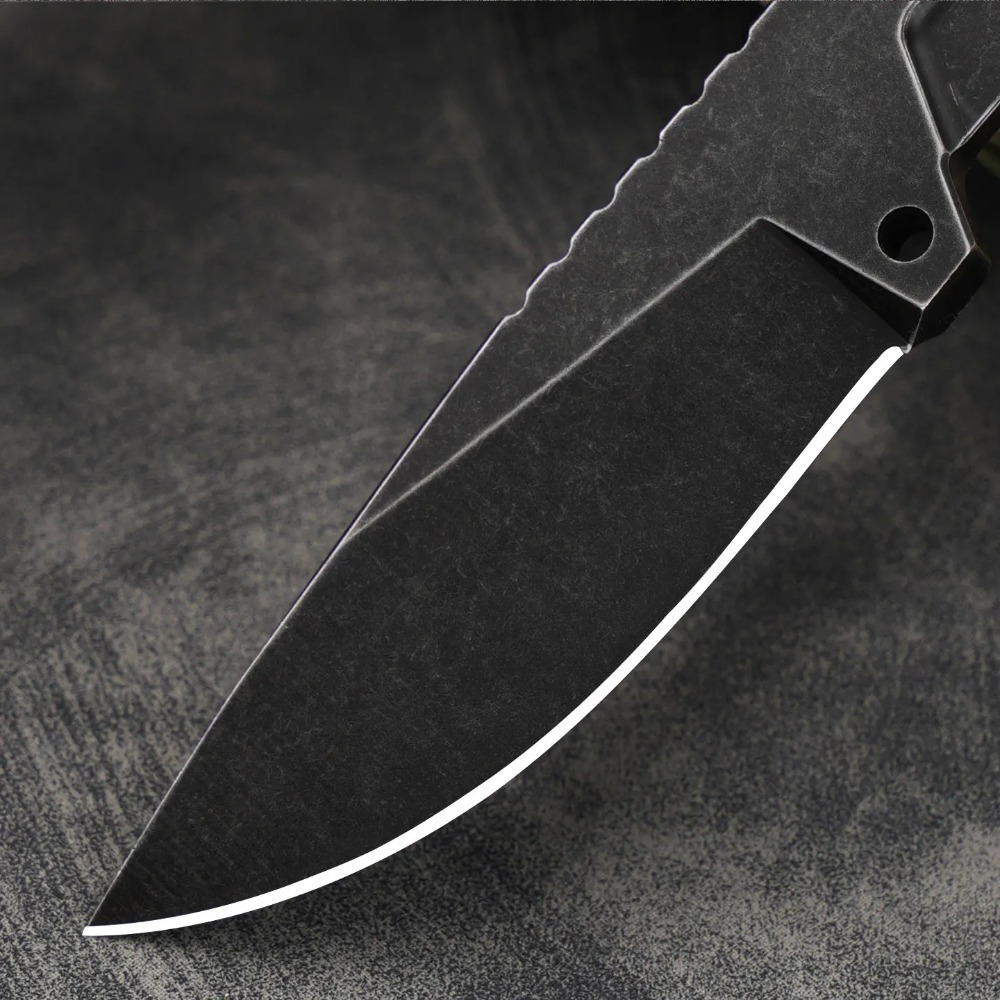 มีด EDC มีดคล้องคอ ใบมีด D2 พร - Edc Fixed Blade Deep Carry บทวิจารณ์และราคา