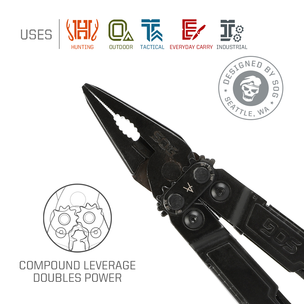 SOG PowerAccess 18-in-1 เครื่อ - Edc Carry Pliers บทวิจารณ์และราคา