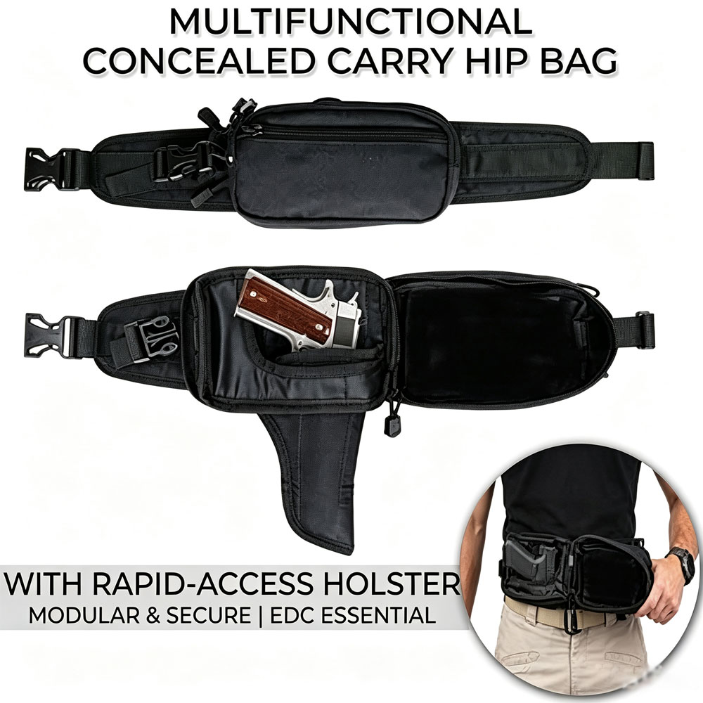 กระเป๋าปืนพกยุทธวิธี กระเป๋าใส - Edc Carry Holster บทวิจารณ์และราคา