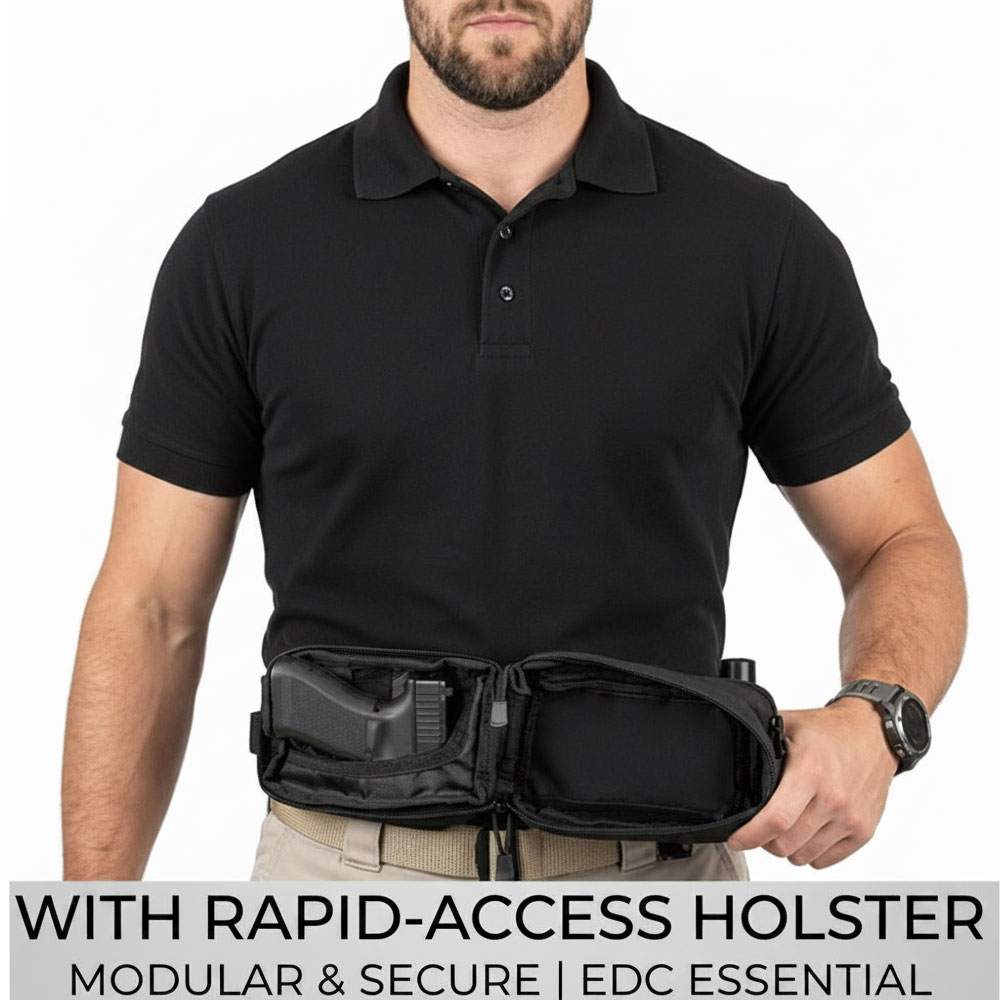 กระเป๋าปืนพกยุทธวิธี กระเป๋าใส - Edc Carry Holster บทวิจารณ์และราคา