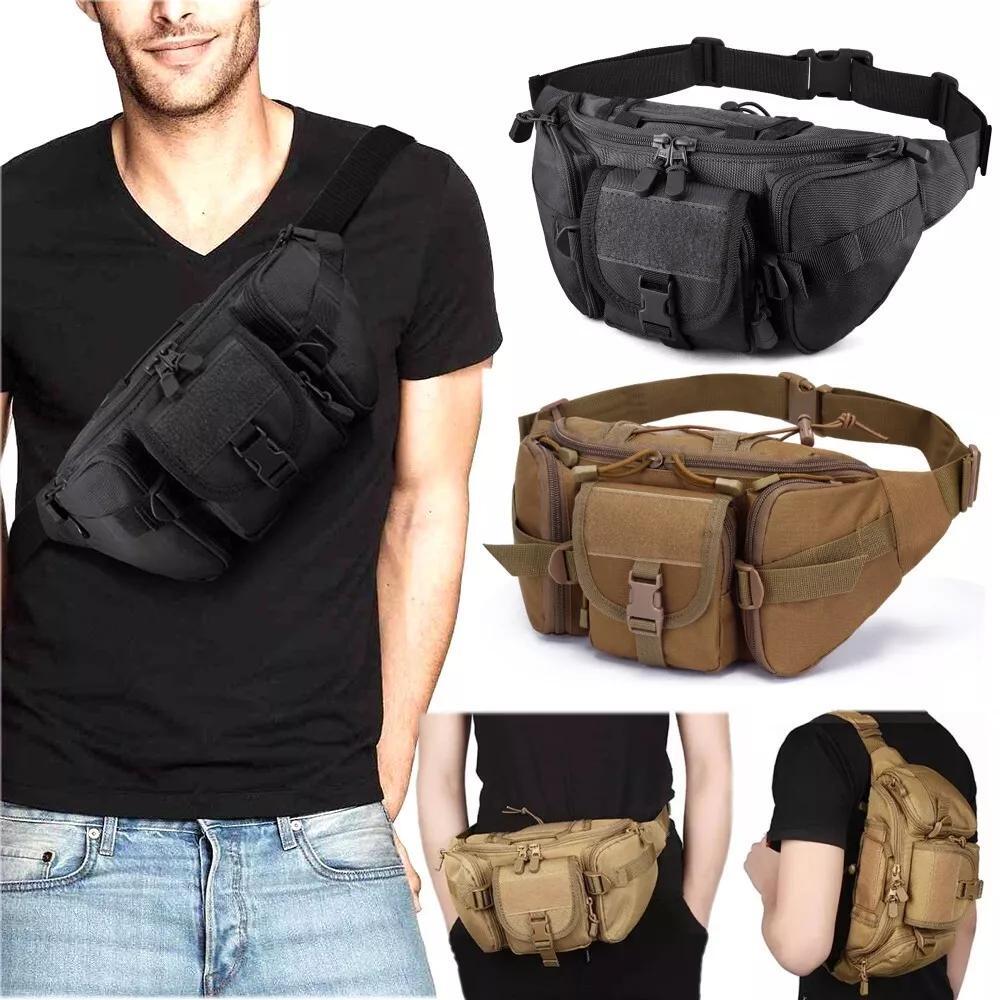 ยุทธวิธี Fanny Pack สําหรับชาย - Edc Carry Bag For Men บทวิจารณ์และราคา