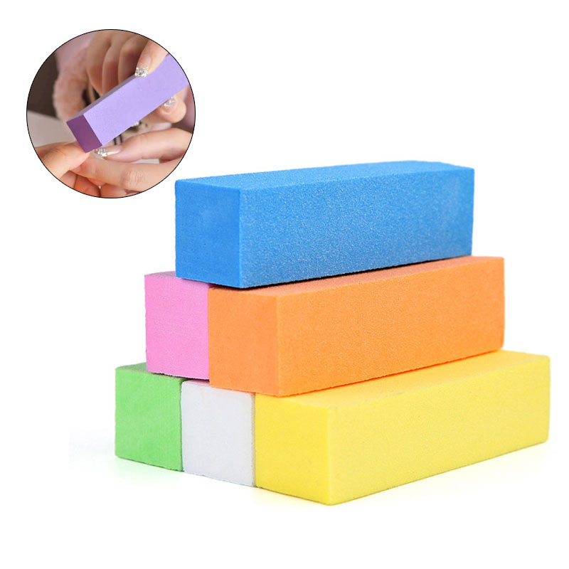 2Pcsทนทานฟองน้ำเล็บแฟ้มบัฟเฟอร - Nail File Titanium บทวิจารณ์และราคา
