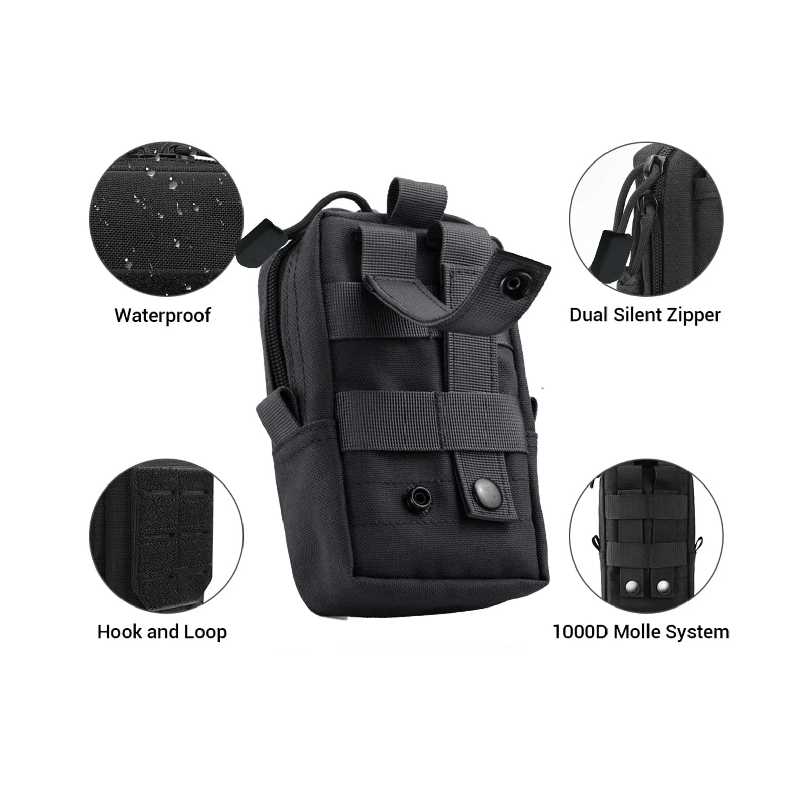 กระเป๋าคาดเอวแบบมอลล์สำหรับใช้ - Edc Carry Fanny Pack บทวิจารณ์และราคา