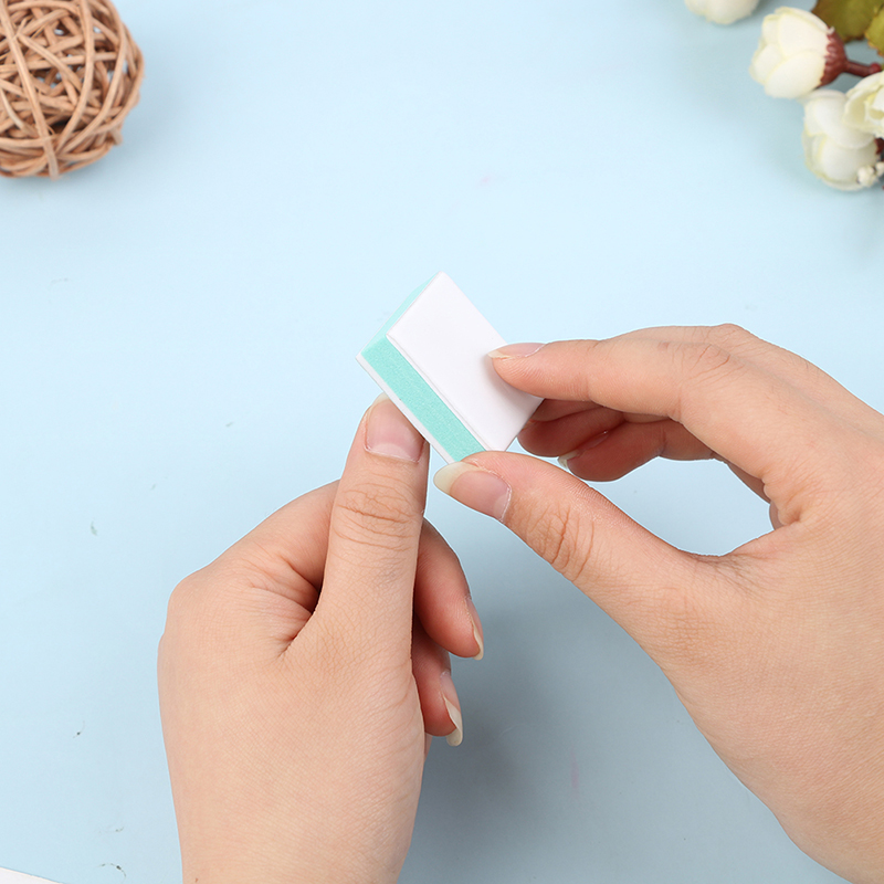 50 ชิ้น/ล็อตมินิเล็บบัฟเฟอร์กร - Nail File Titanium บทวิจารณ์และราคา