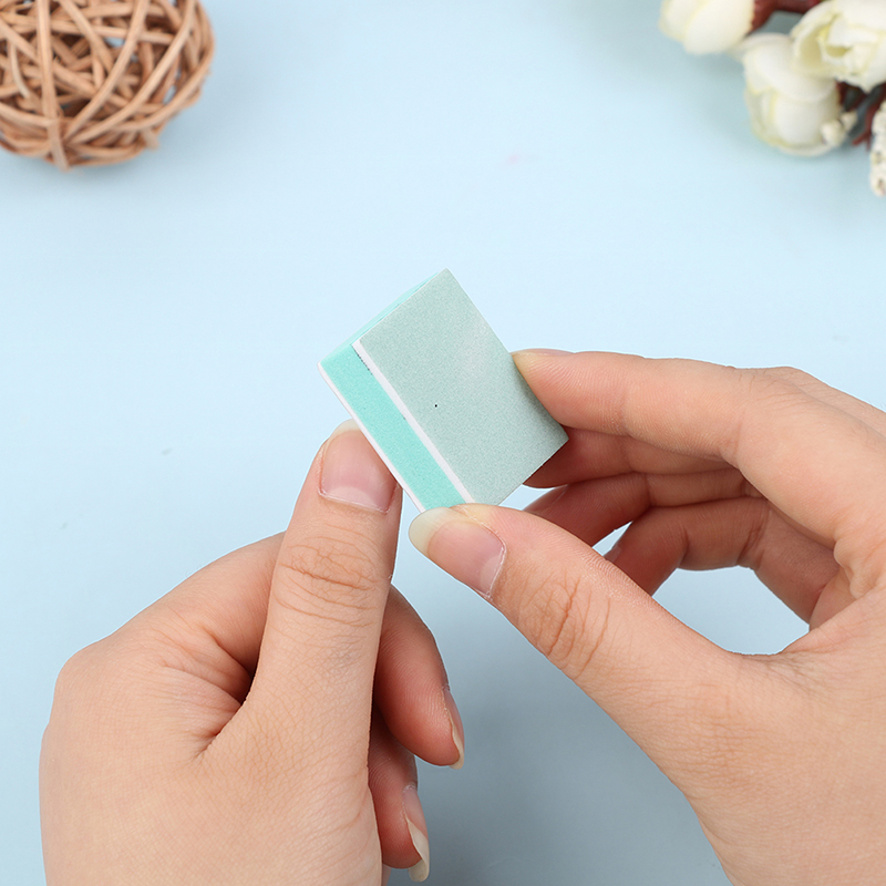 50 ชิ้น/ล็อตมินิเล็บบัฟเฟอร์กร - Nail File Titanium บทวิจารณ์และราคา