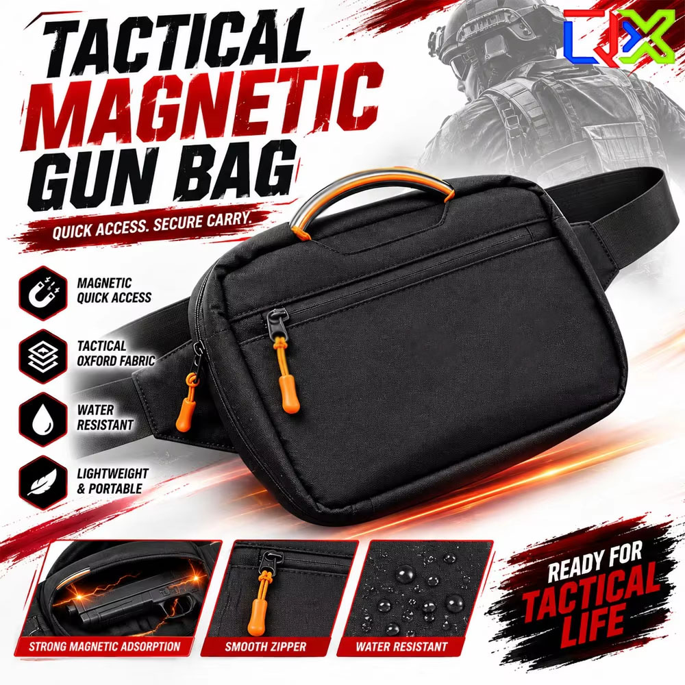 กระเป๋าคาดเอวแม่เหล็กแบบยุทธวิ - Edc Carry Bag For Men บทวิจารณ์และราคา