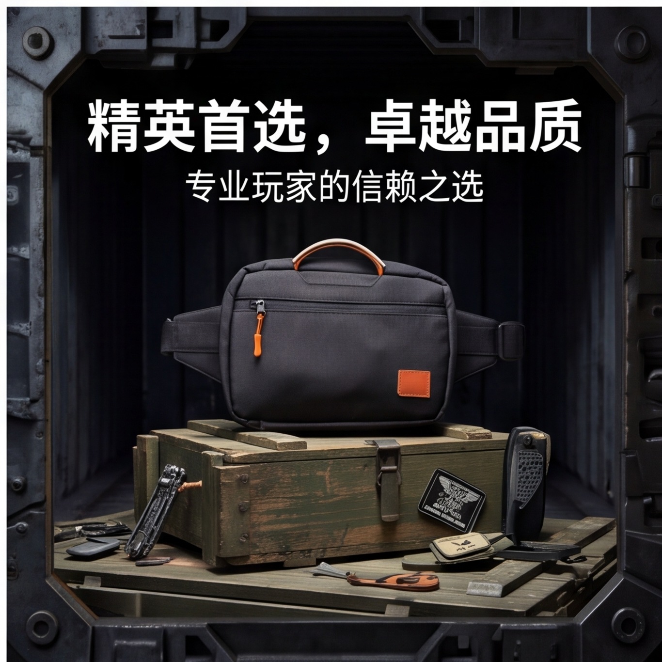 กระเป๋าคาดเอวแม่เหล็กแบบยุทธวิ - Edc Carry Bag For Men บทวิจารณ์และราคา